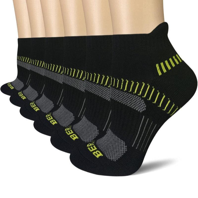 Anti Blister Running Socks Pack Of 6-Plantar Socks