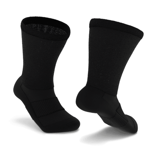 Black Non-Binding Diabetic Socks-Plantar SocksBlack Non-Binding Diabetic Socks - Image 4