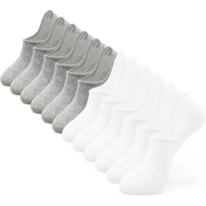 Casual Running Non Slip Toe Socks Pack Of 6-Plantar Socks