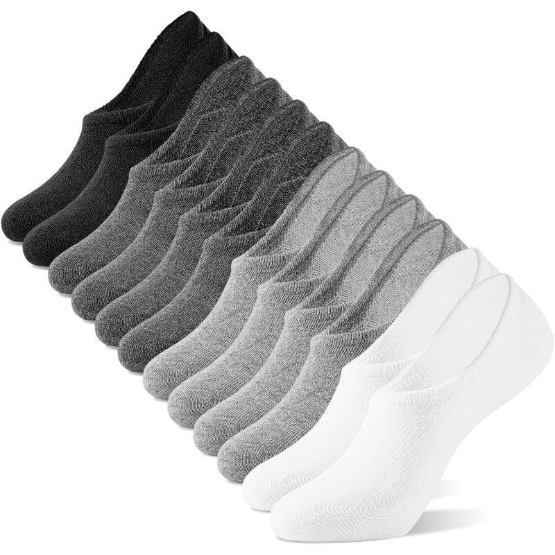 Casual Running Non Slip Toe Socks Pack Of 6-Plantar Socks