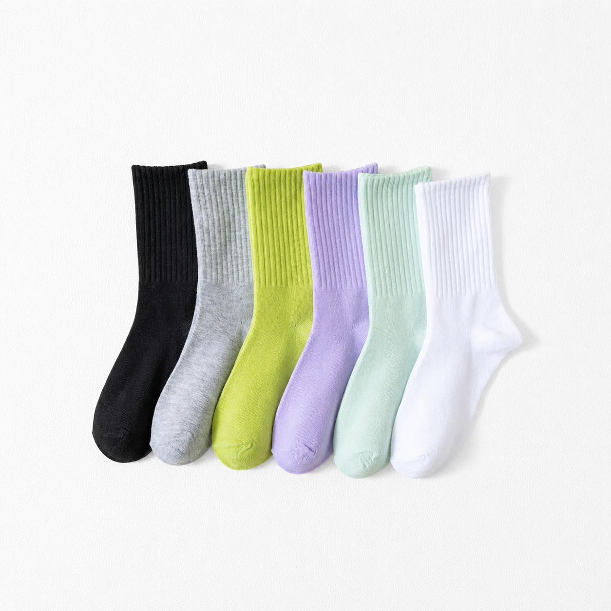 Casual Comfy Mid Crew Socks For Women