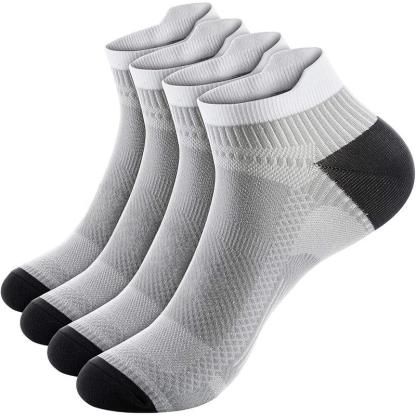 Compression Antimicrobial Socks For Running 2 Pack-Plantar Socks