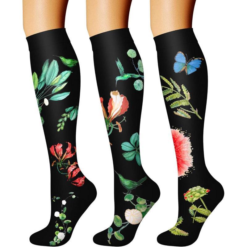 Pack Of 3 Compression Socks for Support-Plantar Socks