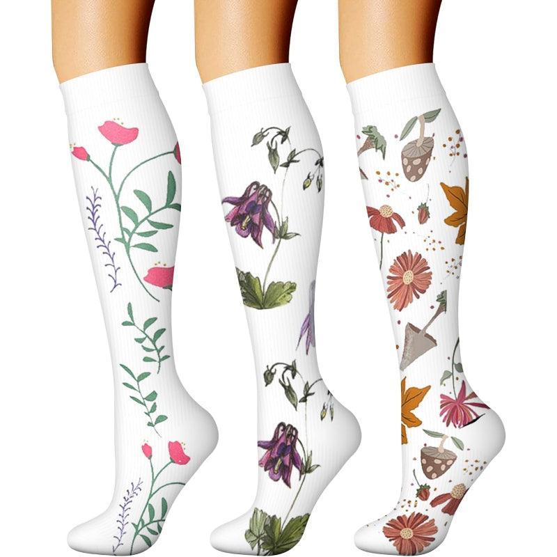 Pack Of 3 Compression Socks for Support-Plantar Socks