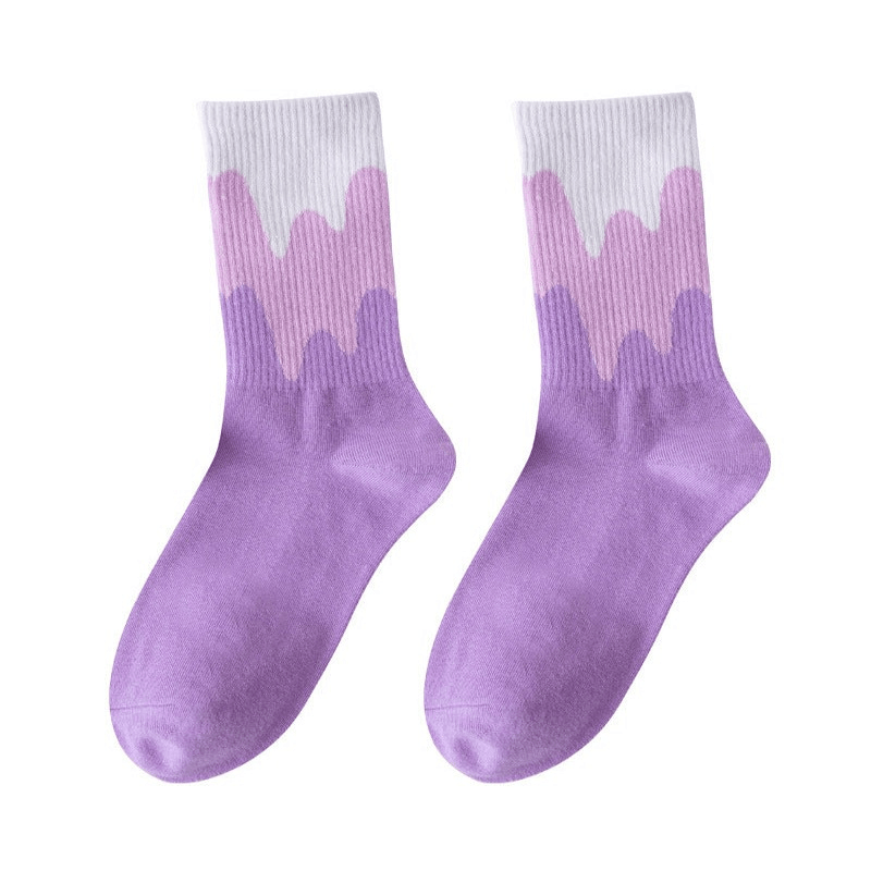 Unisex Double Color Compression Socks-Plantar Socks