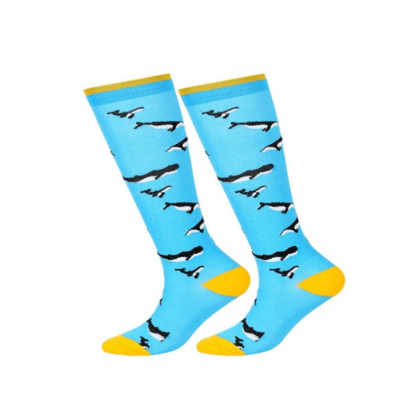 Colorful Sports Compression Socks 7 Pairs-Plantar Socks