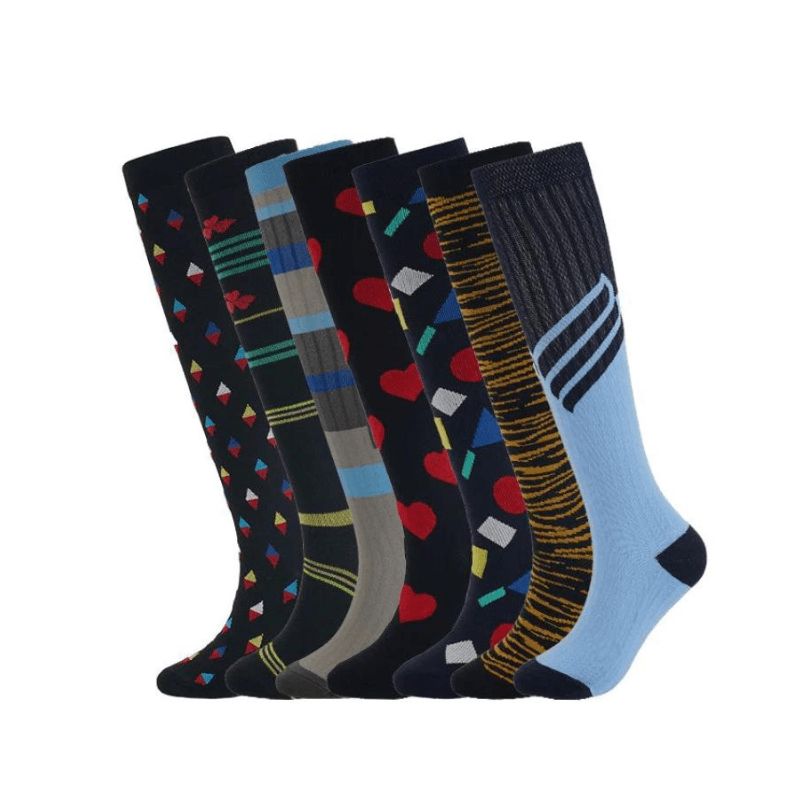 Outdoor Cycling Running Sports Socks 8 Pairs-Plantar Socks