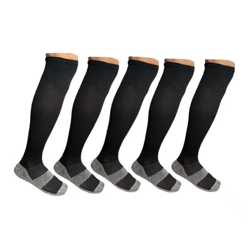 Over-The-Knee Compression Socks 5 Pairs-Plantar Socks