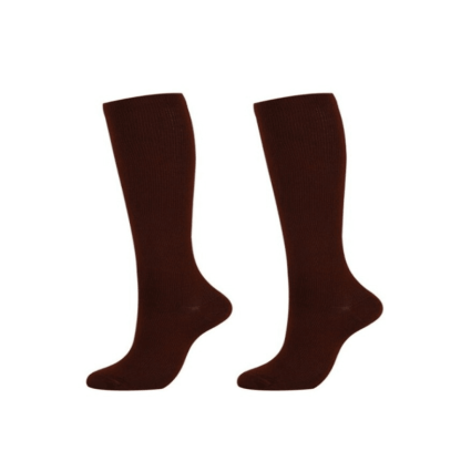 Solid Colors Compression Socks Fit For Sports-Plantar Socks