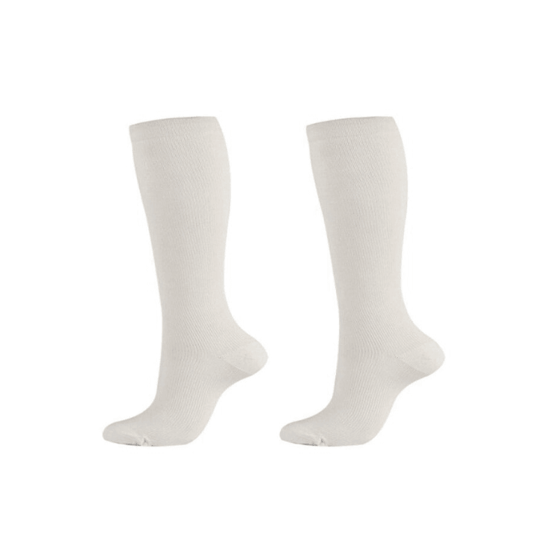 Solid Colors Compression Socks Fit For Sports-Plantar Socks