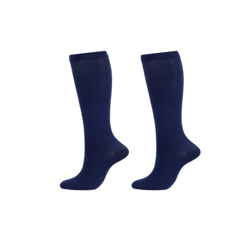 Solid Colors Compression Socks Fit For Sports-Plantar Socks