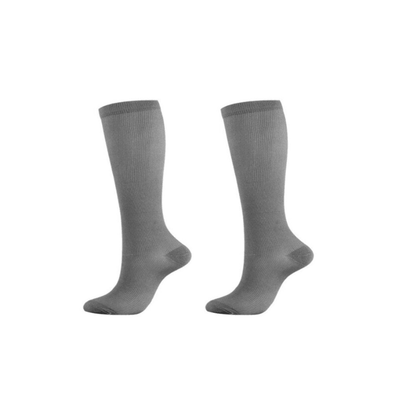 Solid Colors Compression Socks Fit For Sports-Plantar Socks
