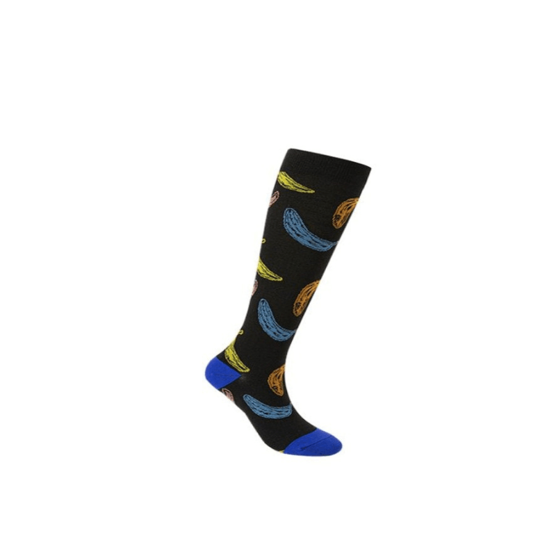 Bananas Style Unisex Compression Socks-Plantar Socks