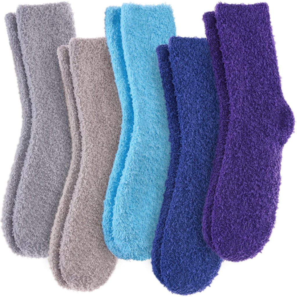 Cozy Fluffy Winter Slipper Socks For Women