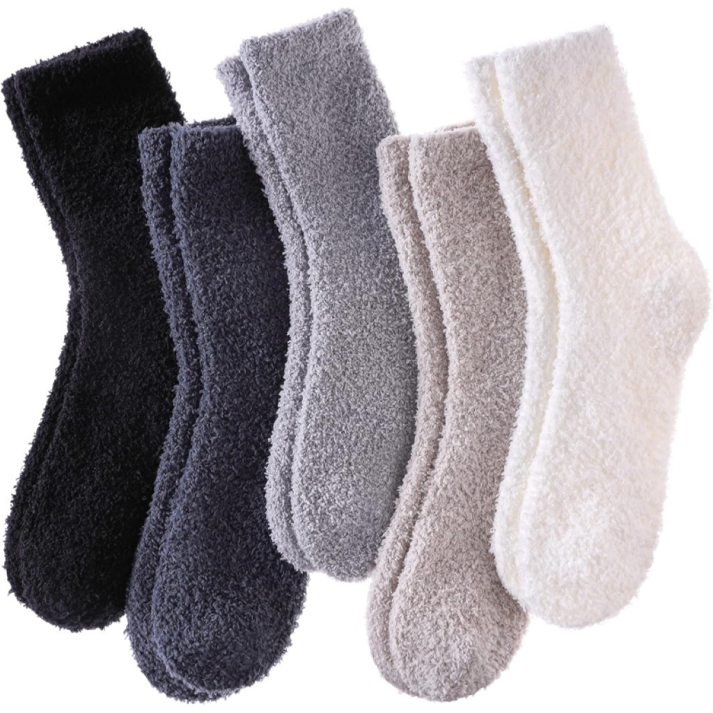 Cozy Fluffy Winter Slipper Socks For Women