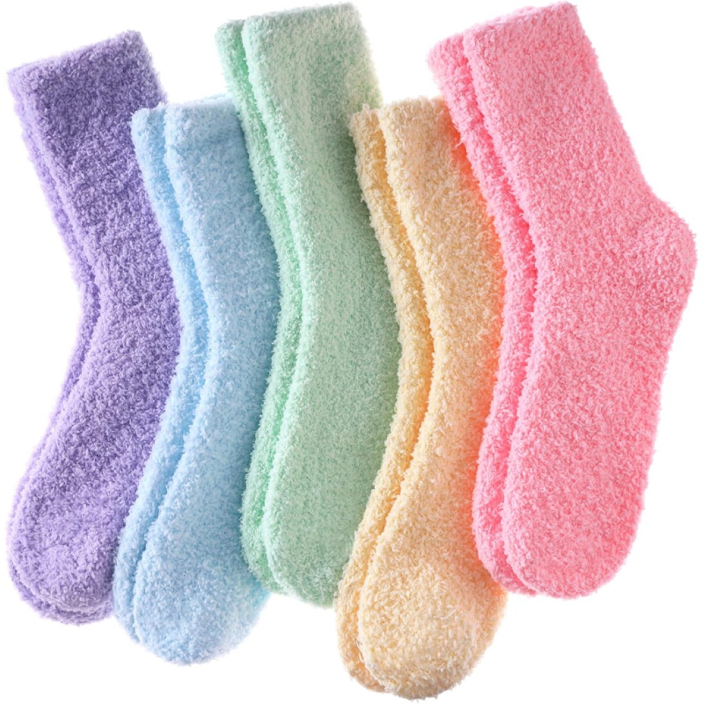 Cozy Fluffy Winter Slipper Socks For Women