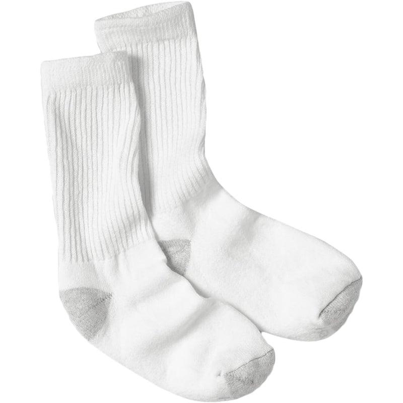 Crew Soft Moisture Wicking Toe Socks Pack Of 10-Plantar Socks