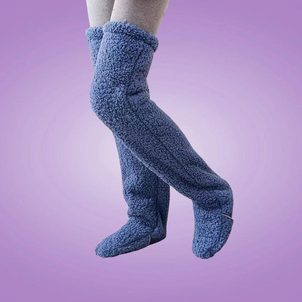 Fluffy Cuddle Sock Slippers-Plantar SocksFluffy Cuddle Sock Slippers - Image 14