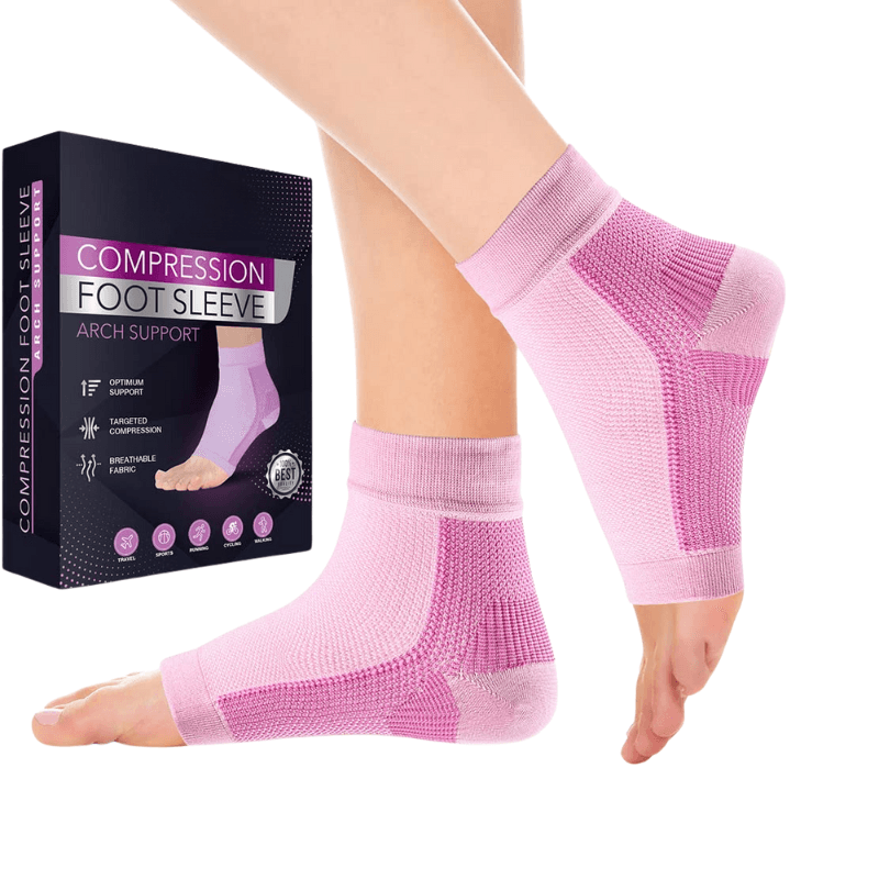 Full Sleeve Printed Compression Socks-Plantar Socks