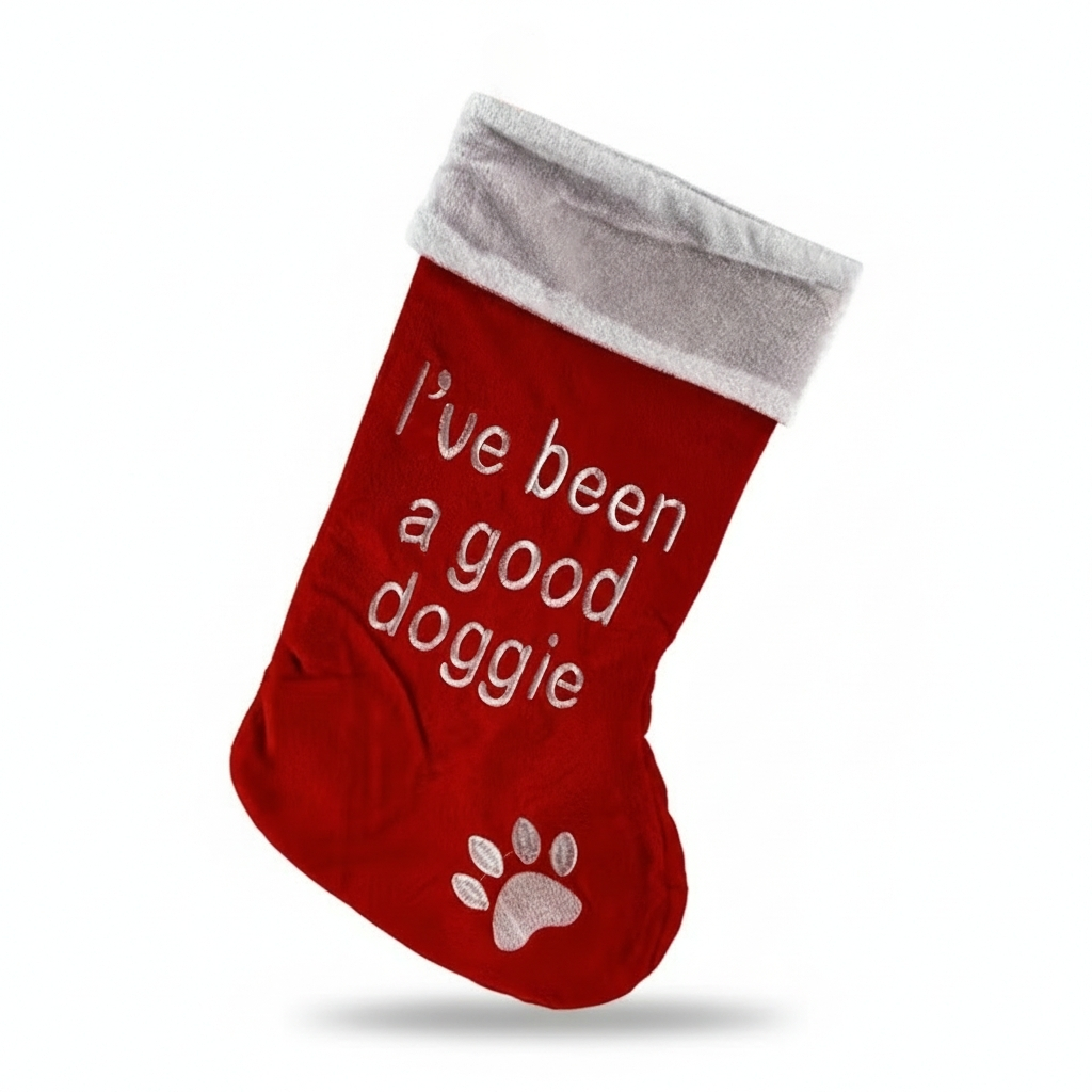 Funny Pet Christmas Stockings With Paw Print Design For Tree And Gift DecorFunny Pet Christmas Stockings With Paw Print Design For Tree And Gift Decor - Image 3