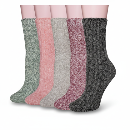 5 Pairs Of Wool Socks For Women
