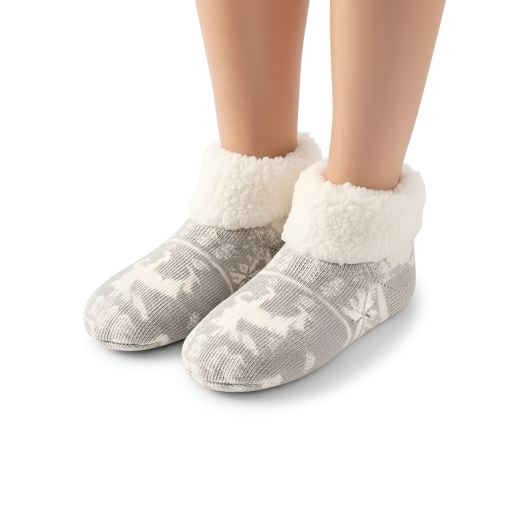 Non Slip Warm Plush Fleece Socks For Women
