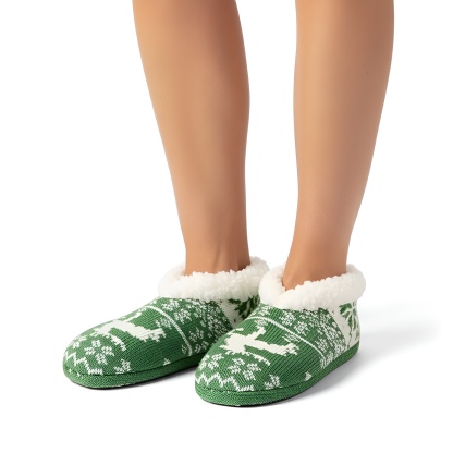 Non Slip Warm Plush Fleece Socks For Women