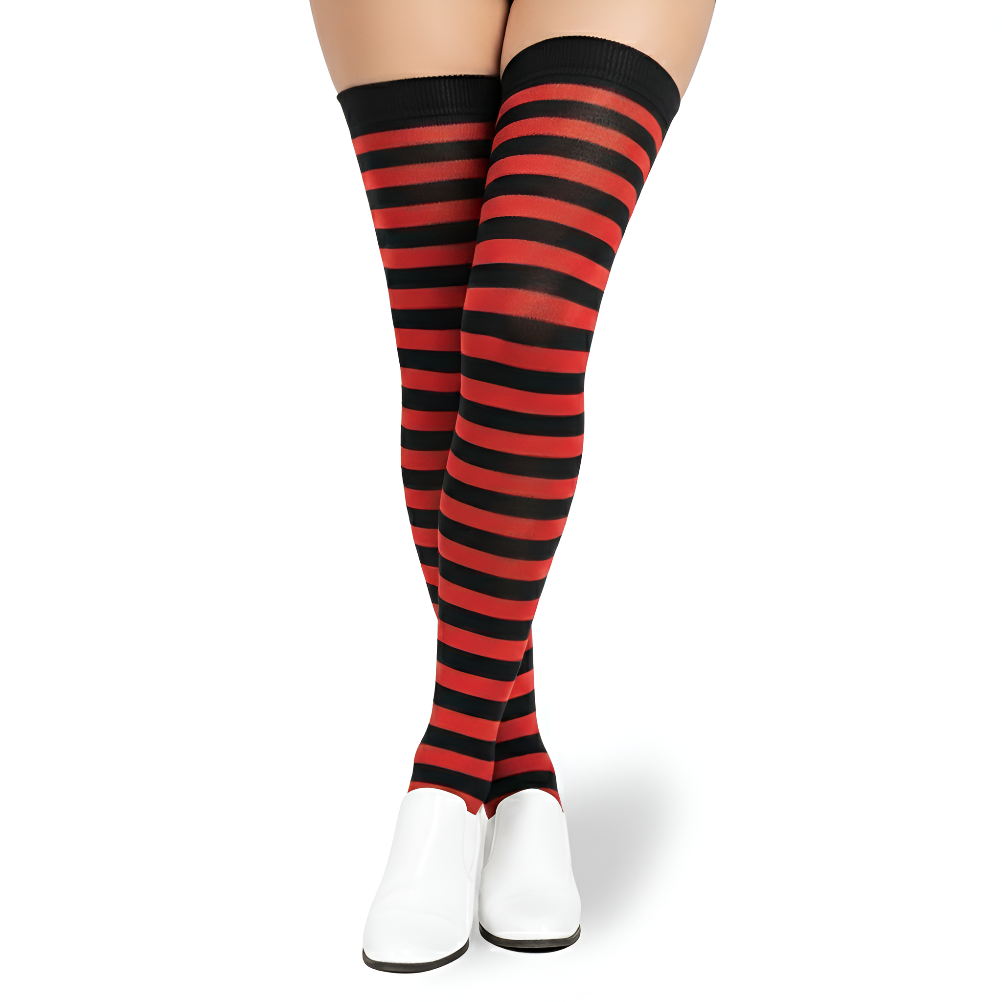 Doll Style Striped Socks for Women For Parties And Costumes