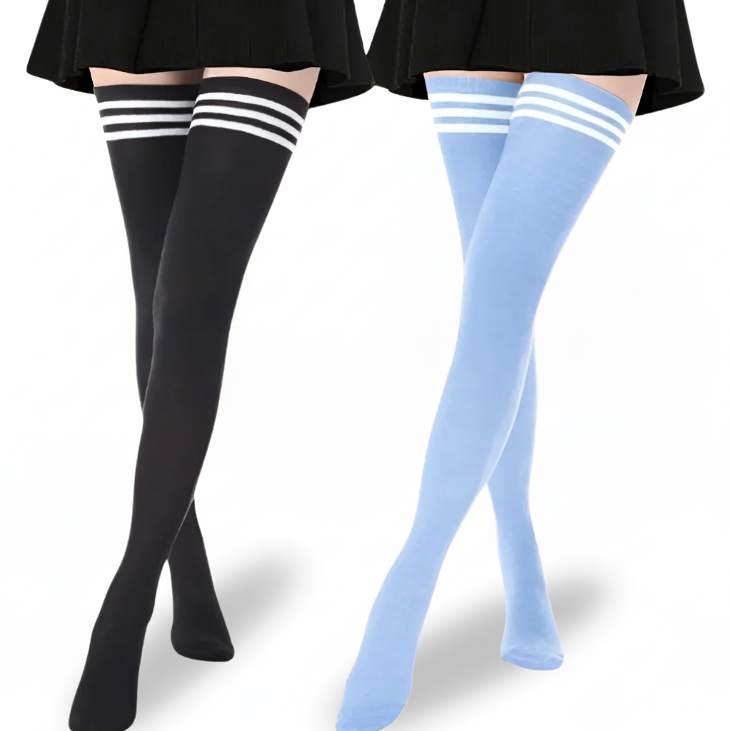 Extra Long High 2 Pairs Of SocksExtra Long High 2 Pairs Of Socks - Image 6