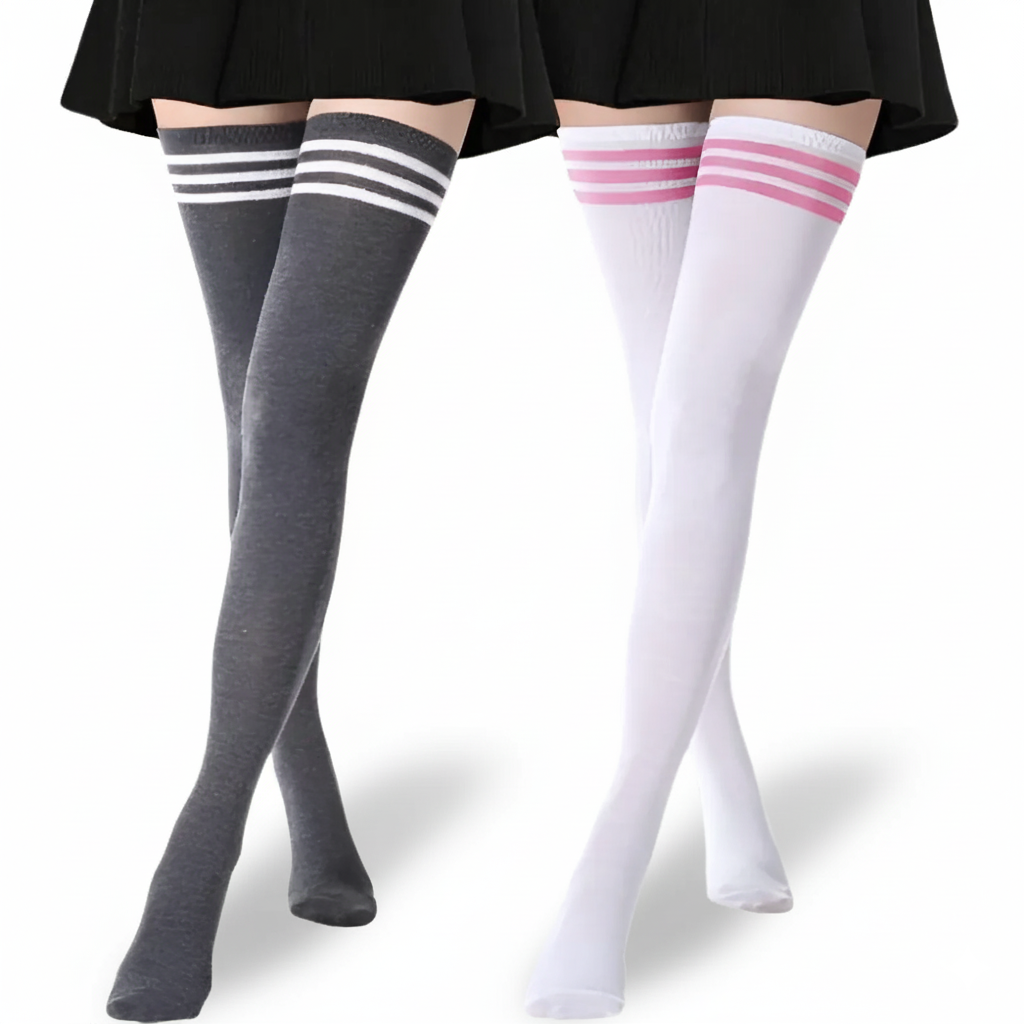 Extra Long High 2 Pairs Of SocksExtra Long High 2 Pairs Of Socks - Image 8