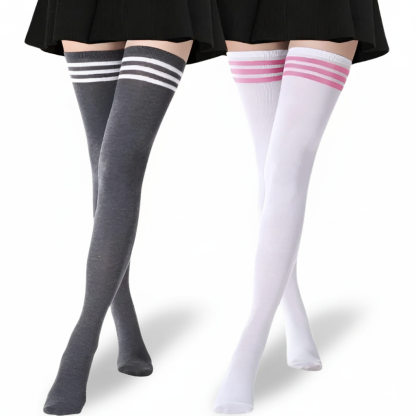 Extra Long High 2 Pairs Of Socks