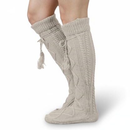 Button Boot Socks With Lace Trim Boutique Socks