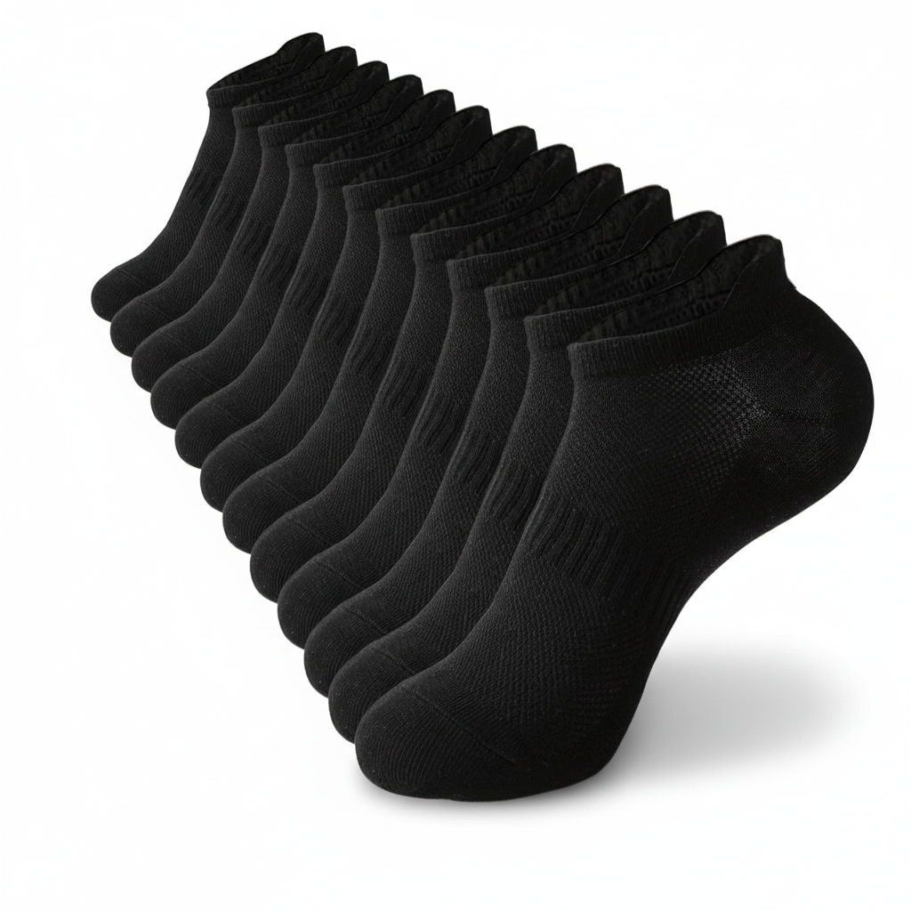 6 Pairs Women Ankle Socks Athletic Running Low Cut Socks