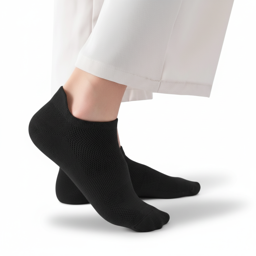 6 Pairs Women Ankle Socks Athletic Running Low Cut Socks