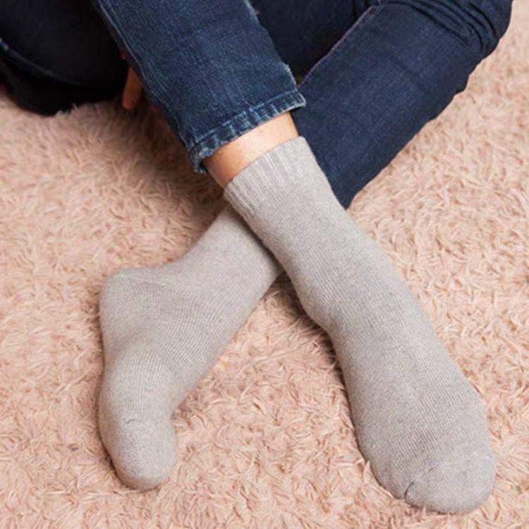Warm Winter Socks | Thermal Merino Wool Socks For Men - Pack Of 5-Plantar Socks