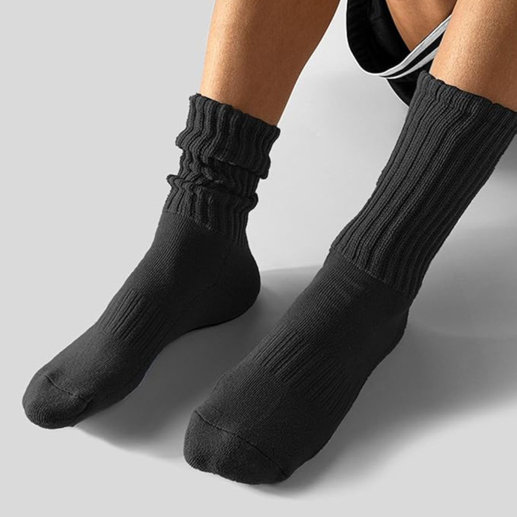 Women Pack Of 3 Scrunch Crew Socks3 Pairs Of Women Scrunch Crew Socks - Image 12