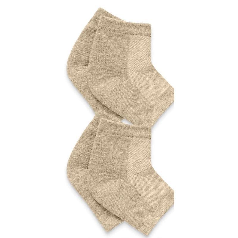 2 Pairs Moisturizing Gel Socks - Hydration and Softness-Plantar Socks