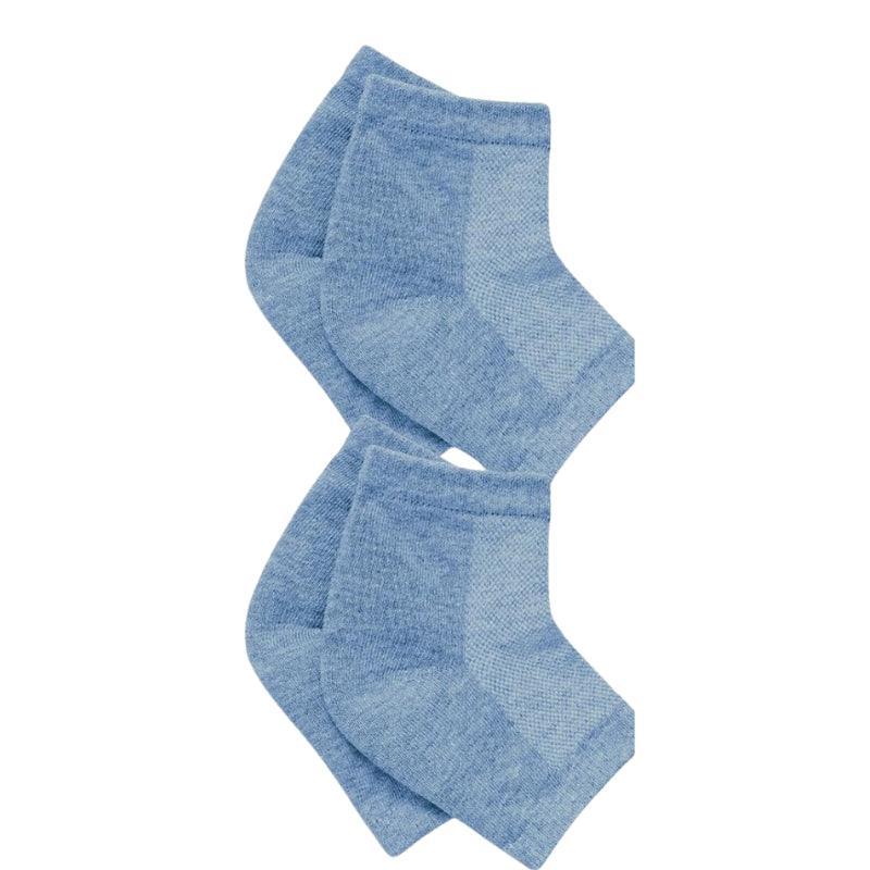 2 Pairs Moisturizing Gel Socks - Hydration and Softness-Plantar Socks