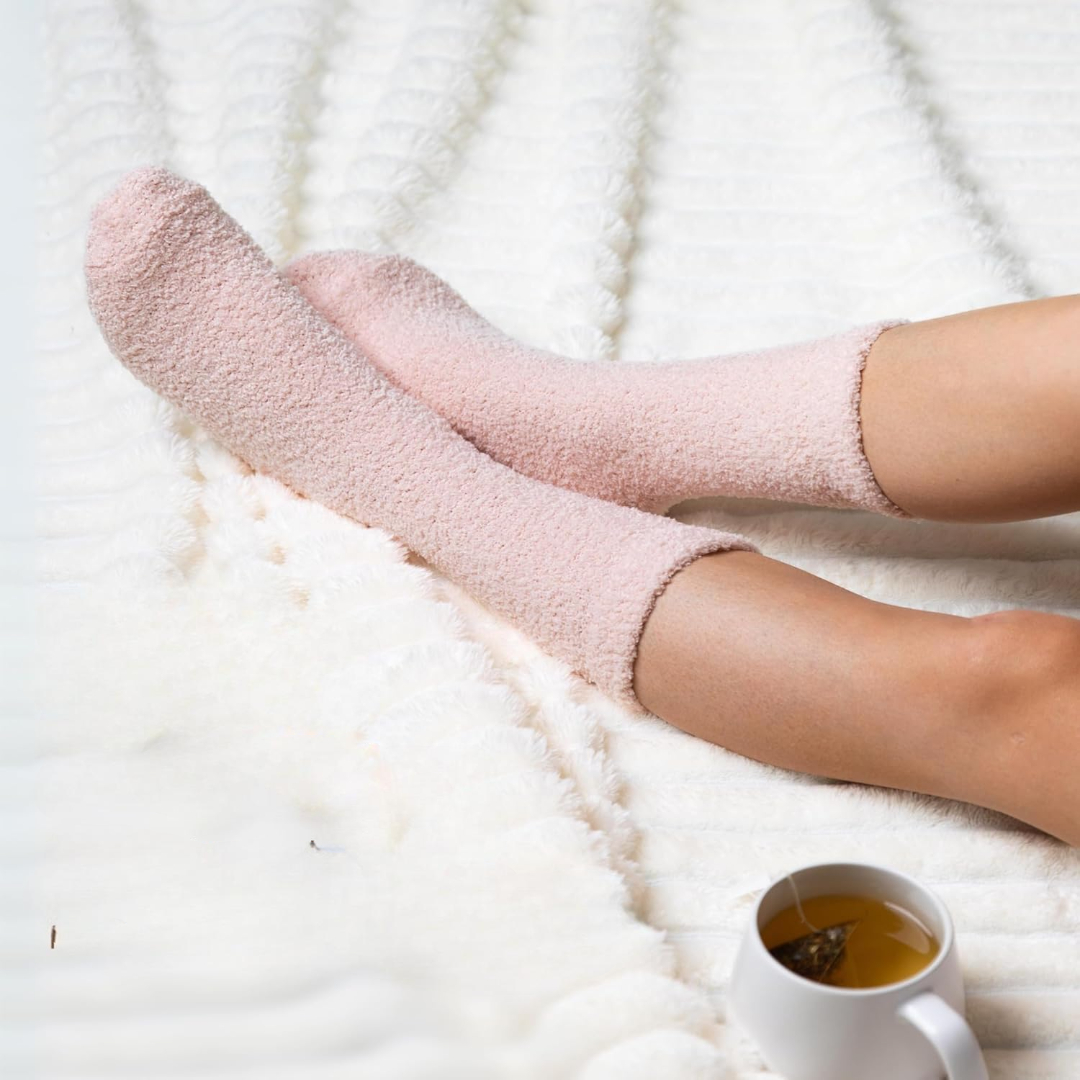 Pack Of 3 Warm Cozy Ultra Luxe Cloud Socks3 Pairs Of Warm Cozy Ultra Luxe Cloud Socks - Image 3