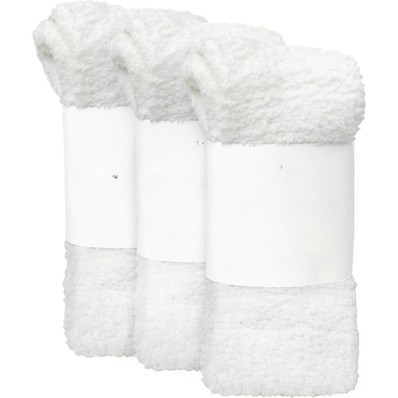 Pack Of 3 Warm Cozy Ultra Luxe Cloud Socks