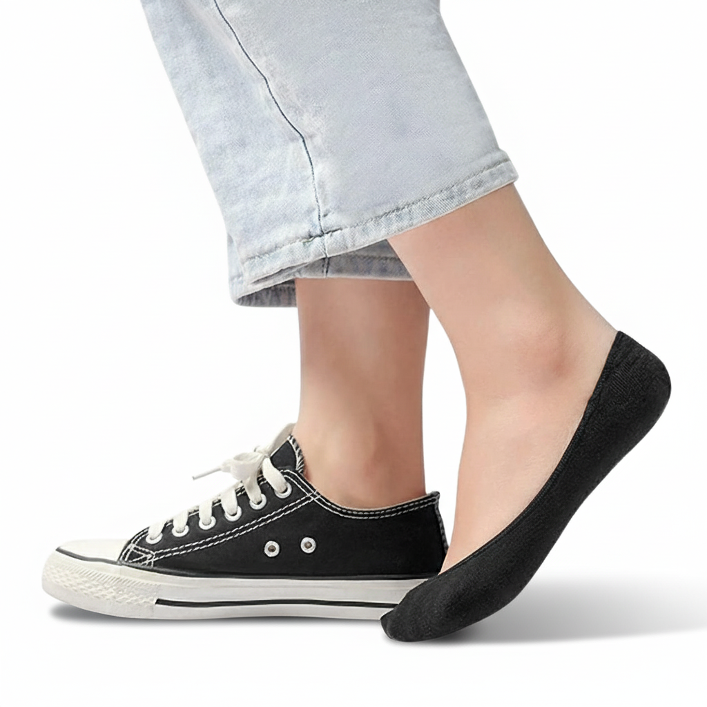 Pack Of 5 Ultra Low Cut Women No Show SocksPack Of 5 Ultra Low Cut Women No Show Socks - Image 6