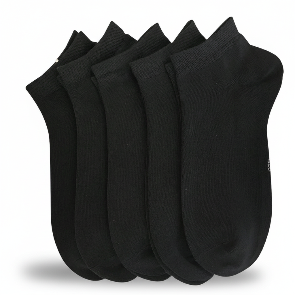 Pack Of 5 Viscose Bamboo Socks For Women