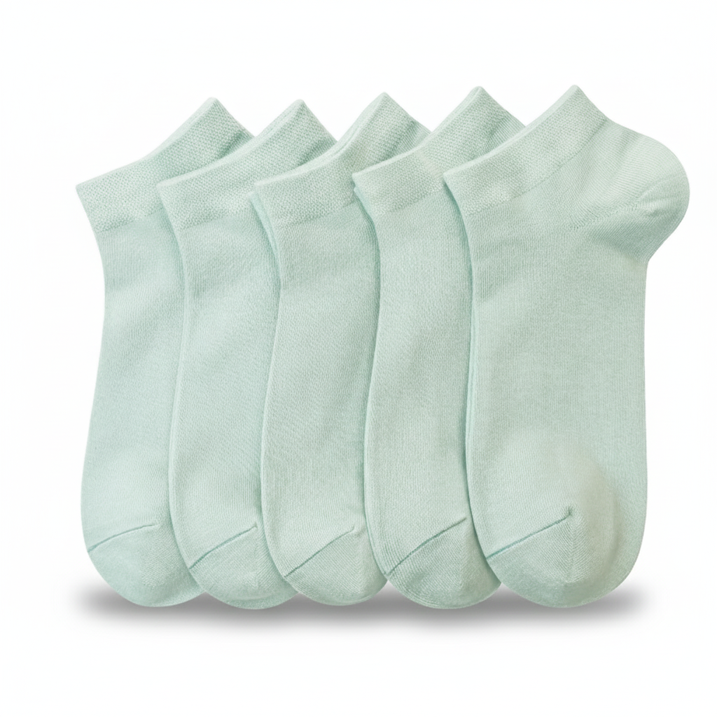 Pack Of 5 Viscose Bamboo Socks For Women