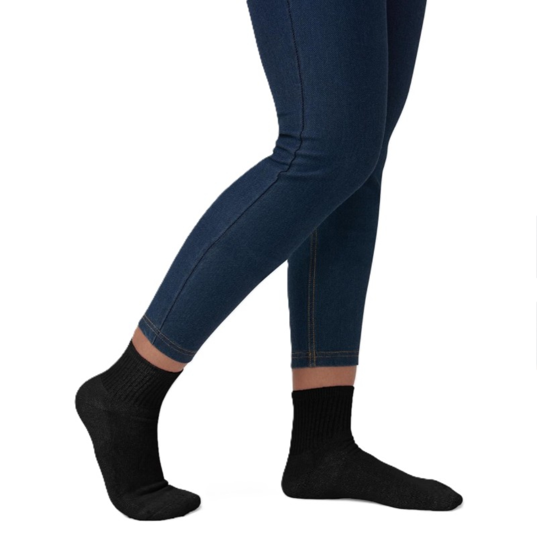 Pack Of 6 Mini Crew Socks6 Pairs Mini Crew Socks For Women - Image 3