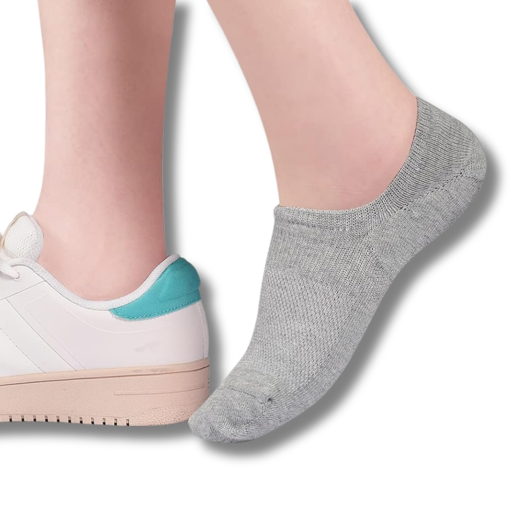 Pack Of 6 Women Invisible Flat Boat Casual SocksWomen Invisible Flat Boat Casual Pairs of 6 Socks - Image 5