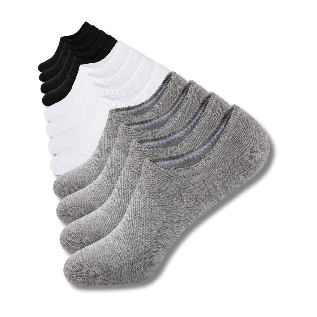 Pack Of 6 Women Invisible Flat Boat Casual Socks