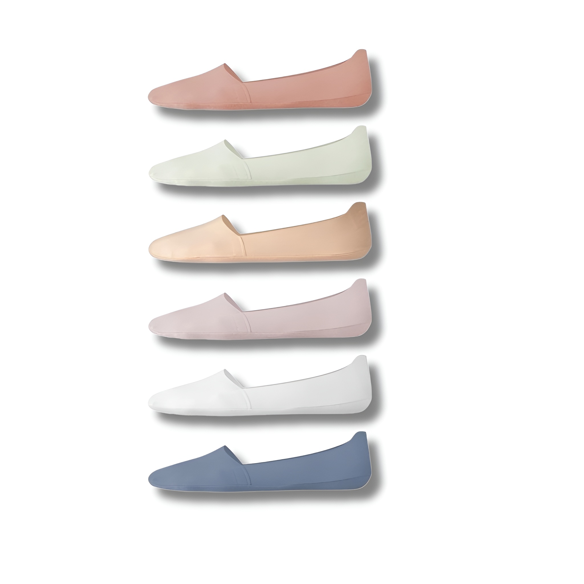 Pack Of 6 Women Low Cut No Show Socks