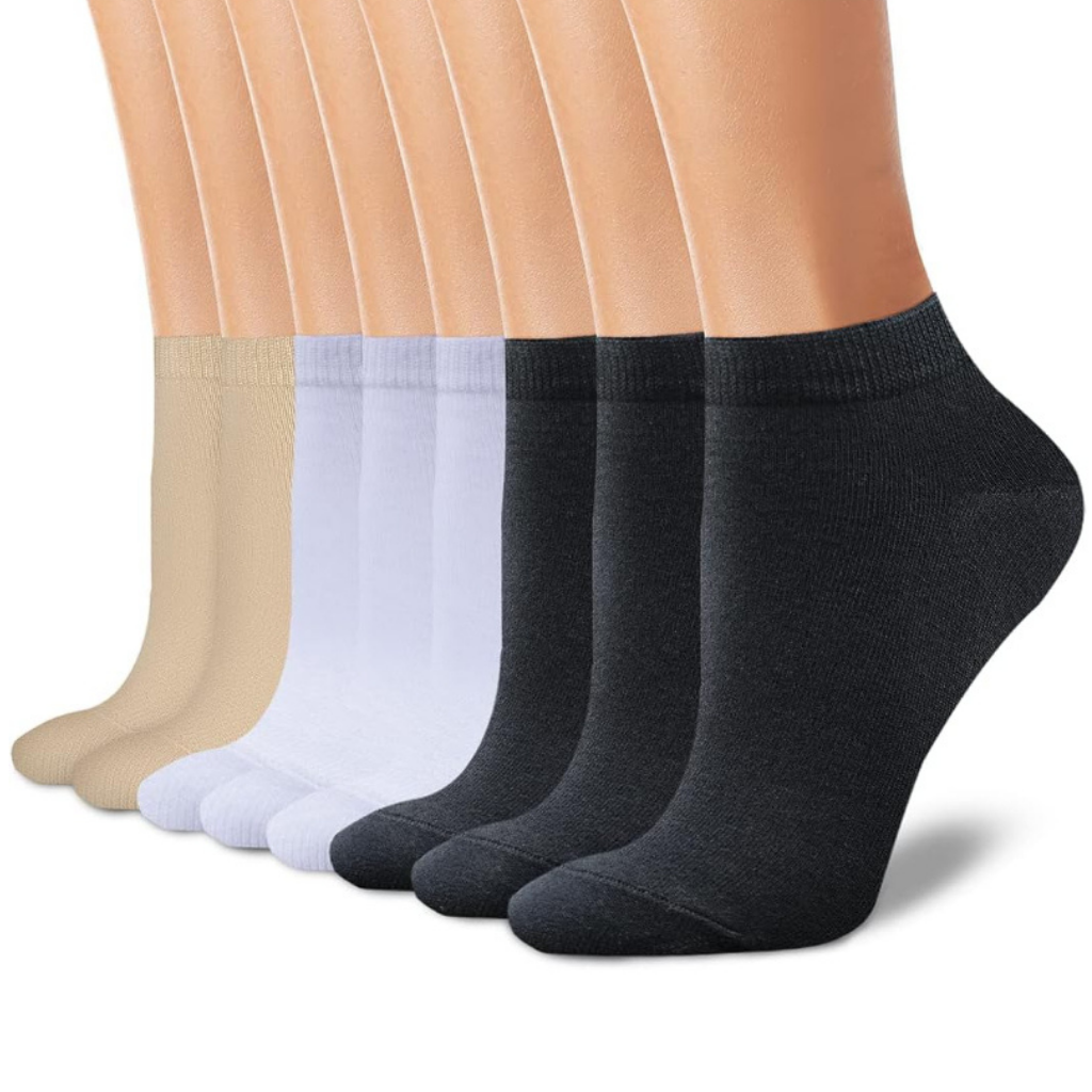 Pack Of 8 Ankle Casual Socks For Women8 Pairs No Show Low Cut Casual Socks - Image 5