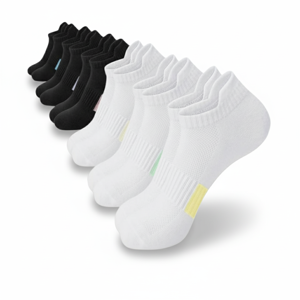 Thin Low Cut Cotton 8 Pairs Of SocksThin Low Cut Cotton 8 Pairs Of Socks - Image 3