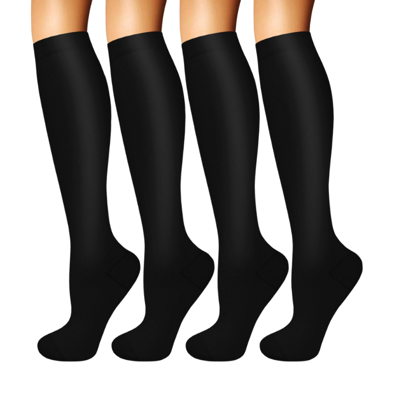 Pack Of 4 Designed Compression SocksPack Of 4 Designed Compression Socks - Image 14